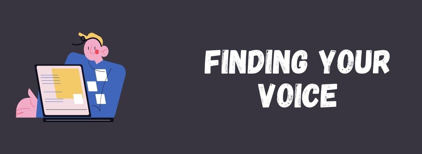 finding your voice